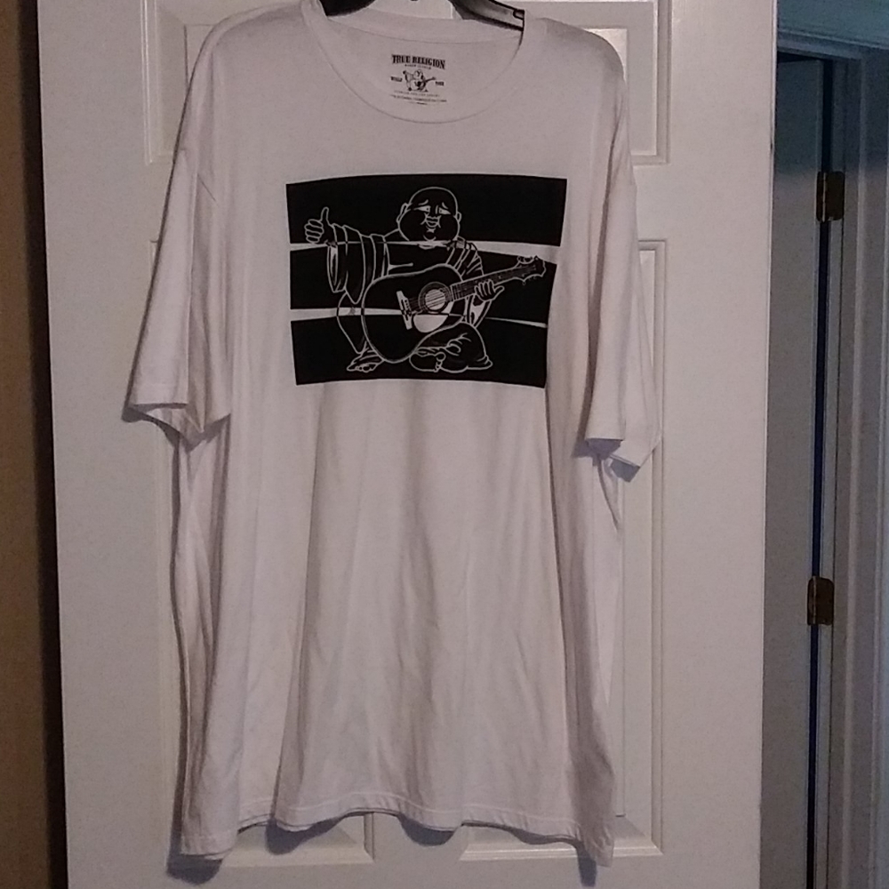 NEVER WORN-True Religion White T-shirt